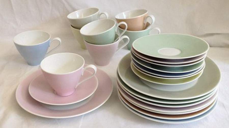 3256 Flat Cup & Saucer Set by Rosenthal - Continental-1