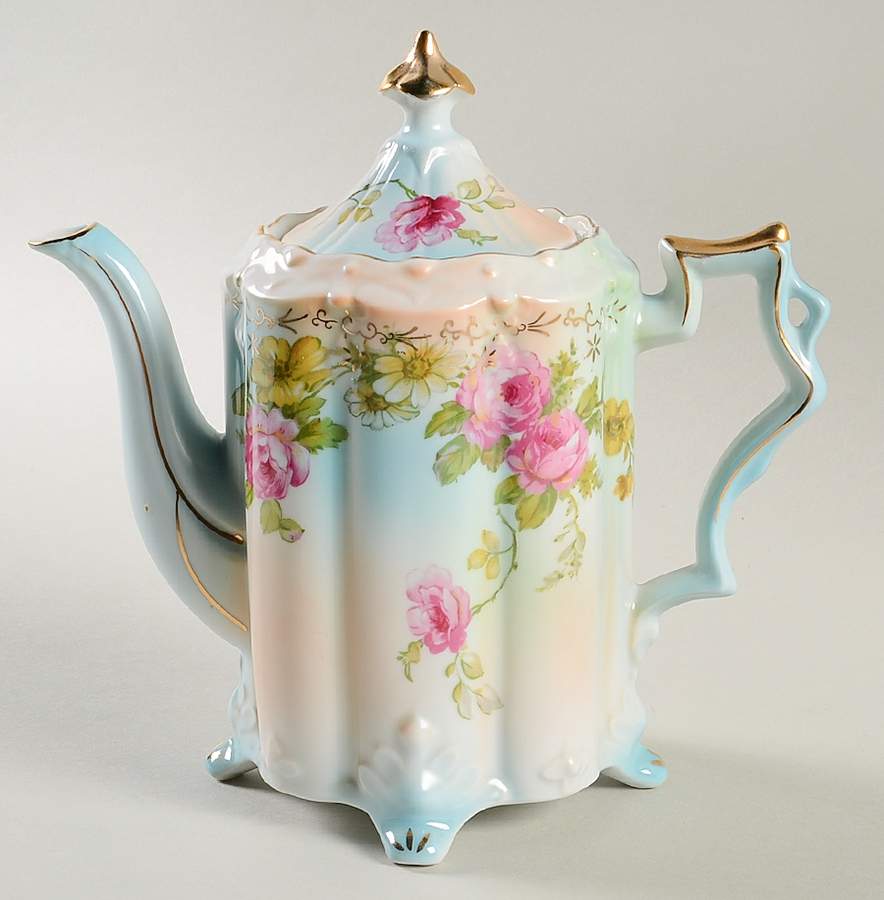 RPU12 Teapot & Lid by RS Prussia-1