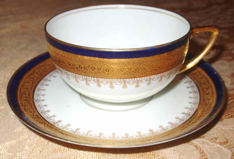 1707 Footed Cup & Saucer Set by Rosenthal - Continental-1