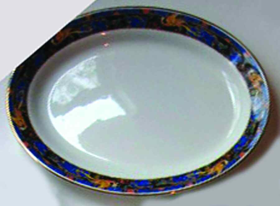 E3023 12" Oval Serving Platter by Royal Winton-1