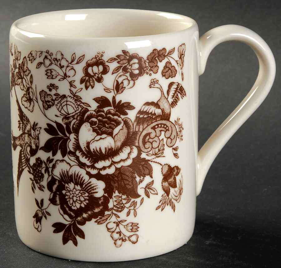 Asiatic Pheasant Brown Mug by Royal Stafford-1