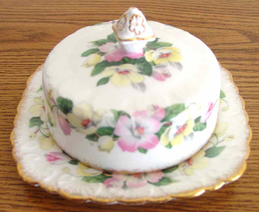 Lyringa Round Covered Butter by Royal Stafford-1