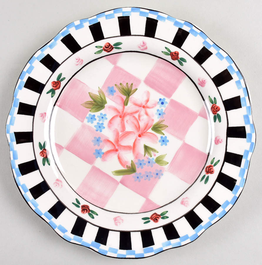 Fleurettes Collection Salad Plate by Roscher & Co-1