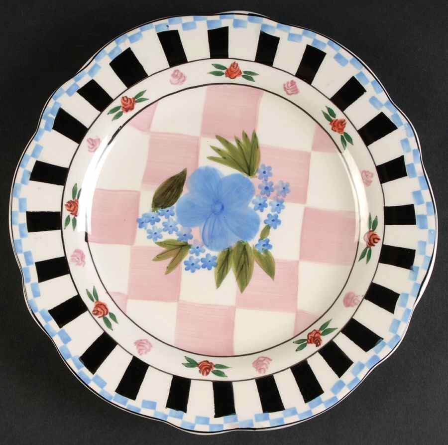 Fleurettes Collection Salad Plate by Roscher & Co-1