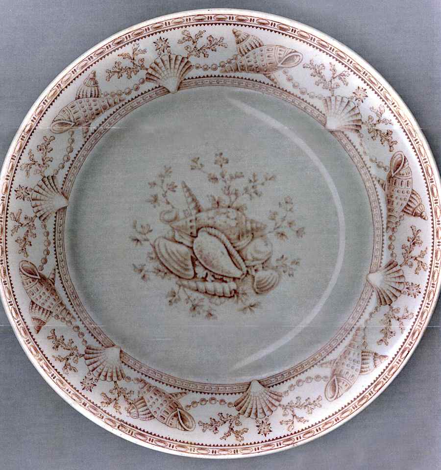Clovelly Brown Salad Plate by Royal Worcester-1