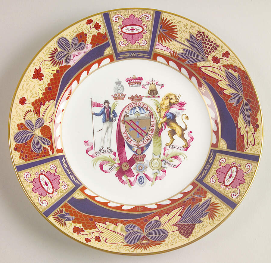 Lord Nelson Anniversary Collection Accent Salad Plate by Royal Worcester-1