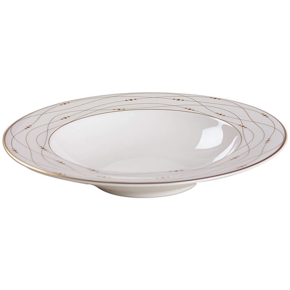 Precious Gold Rim Soup Bowl by Royal Doulton-1