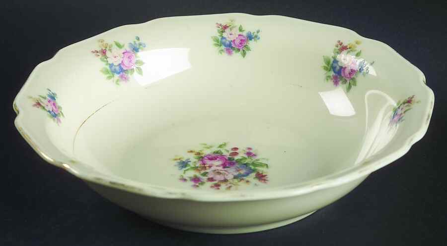 2497 (Scalloped) Coupe Cereal Bowl by Royal Ivory (Czech, Germany)-1