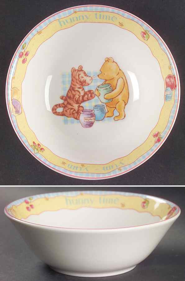 Winnie the Pooh Collection (Disney, Porcelain) Child's Bowl by Royal Doulton-1