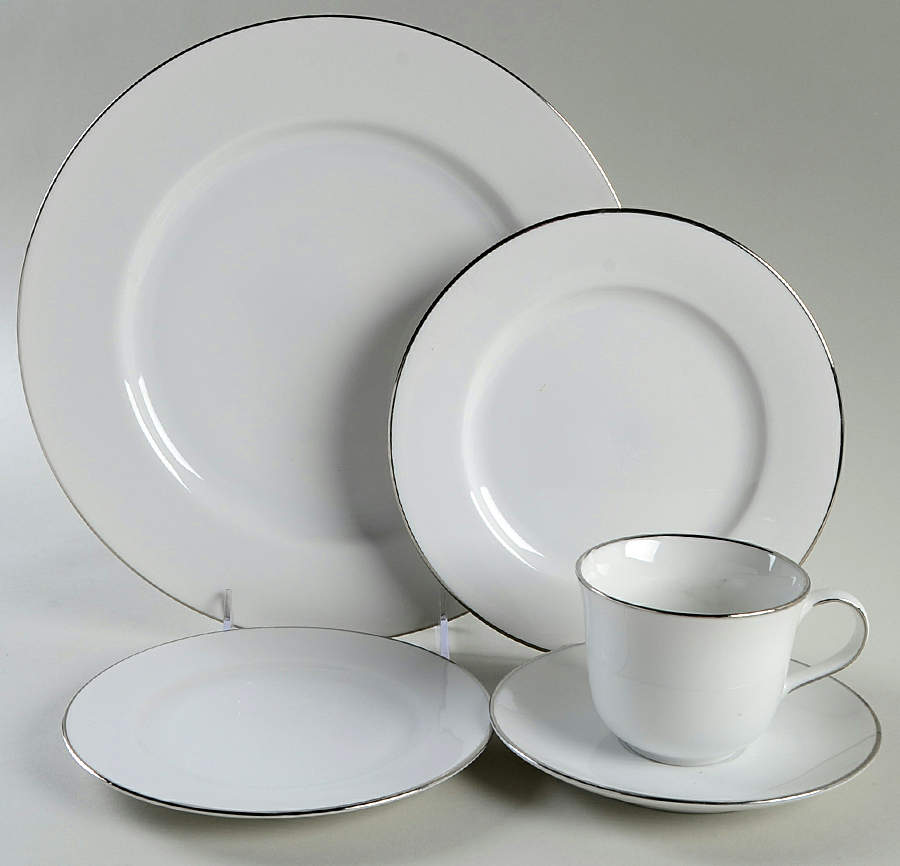 Simply Platinum 5 Piece Place Setting by Royal Doulton-1