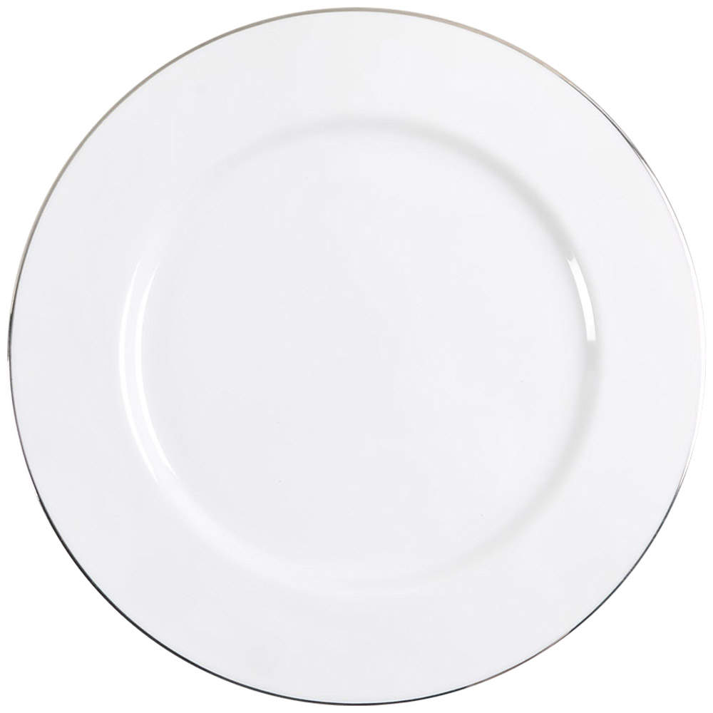Simply Platinum Dinner Plate by Royal Doulton-1