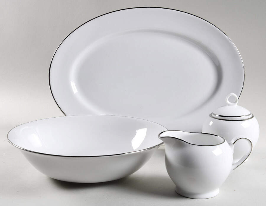 Simply Platinum 5 Piece Hostess Set by Royal Doulton-1