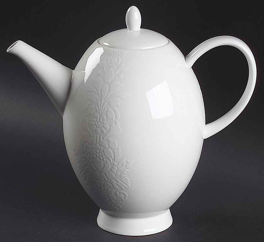 Serenity (Embossed Tapestry) Coffee Pot & Lid by Royal Doulton-1