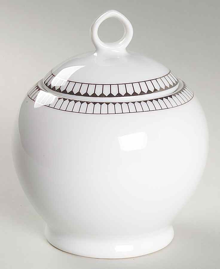 Paramount Platinum Sugar Bowl & Lid by Royal Doulton-1