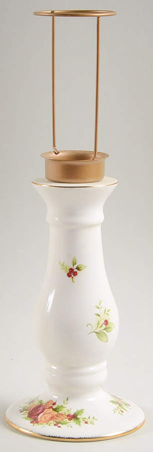 Old Country Roses Holiday (2006) Candle Lamp No Shade by Royal Albert-1