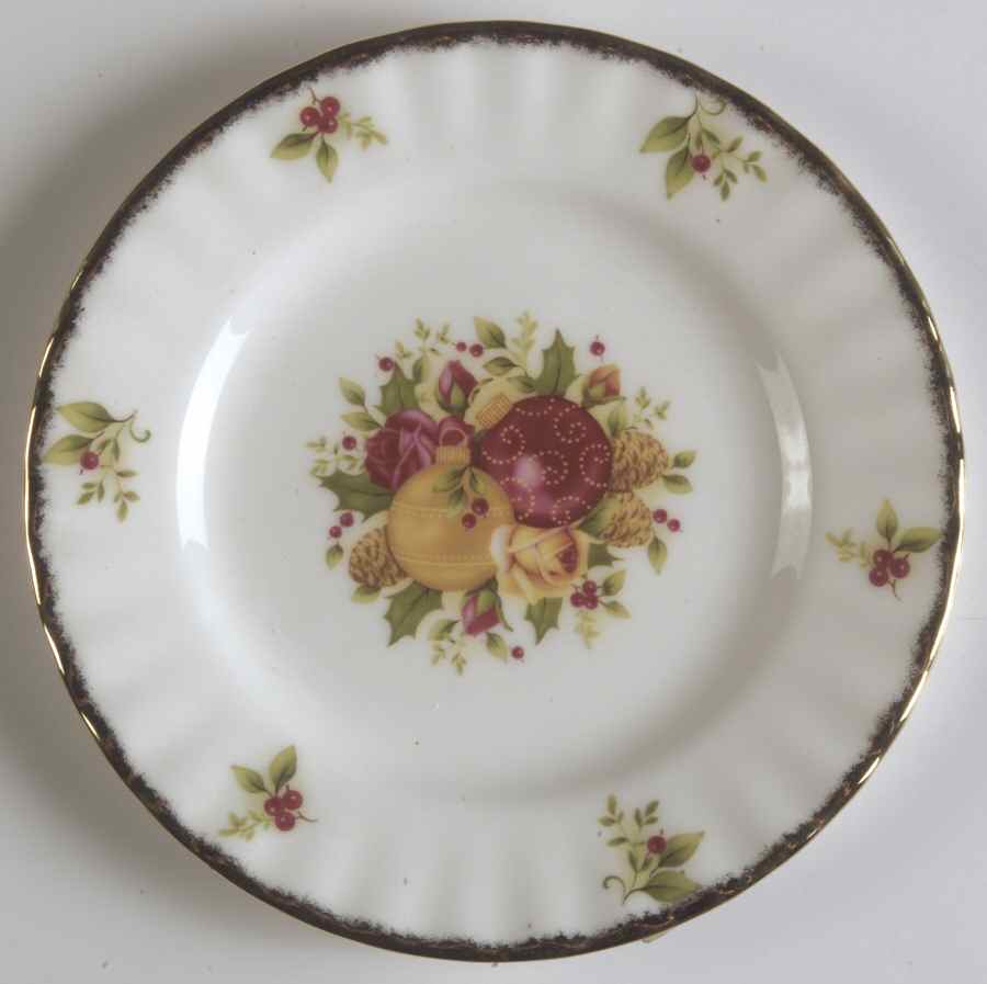 Old Country Roses Holiday (2006) Bread & Butter Plate by Royal Albert-1