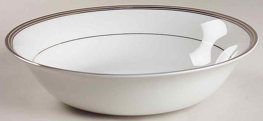 Platinum Lux 10" Round Vegetable Bowl by Royal Doulton-1