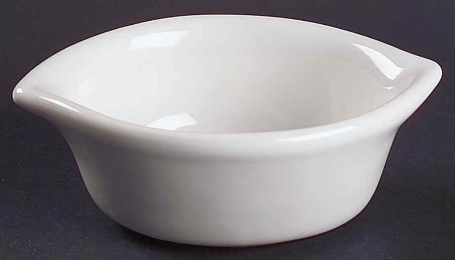 Bay Leaves White Ramekin by Royal Doulton-1
