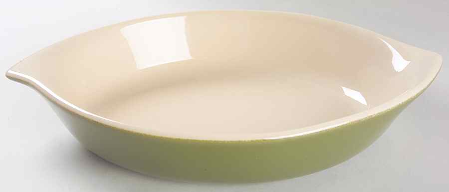 Bay Leaves Dark Green 12'' Oval Baker by Royal Doulton-1