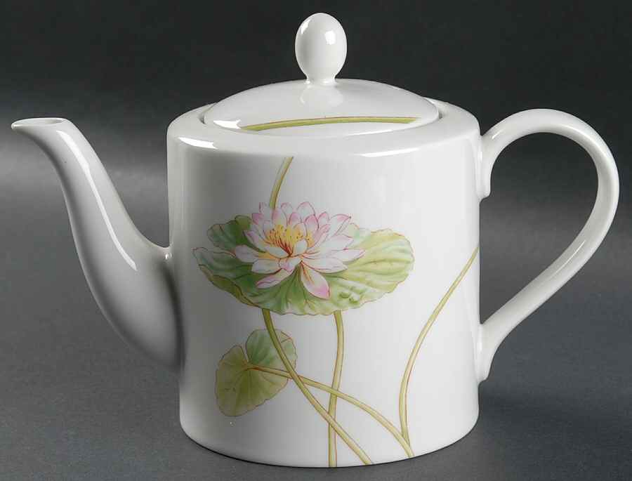 Water Lily Teapot & Lid by Royal Doulton-1