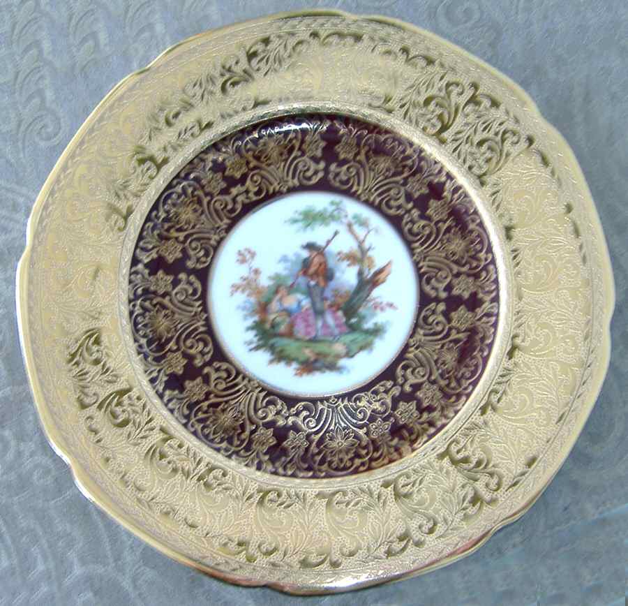 RCQ11 Service Plate (Charger) by Royal China (made in France)-1