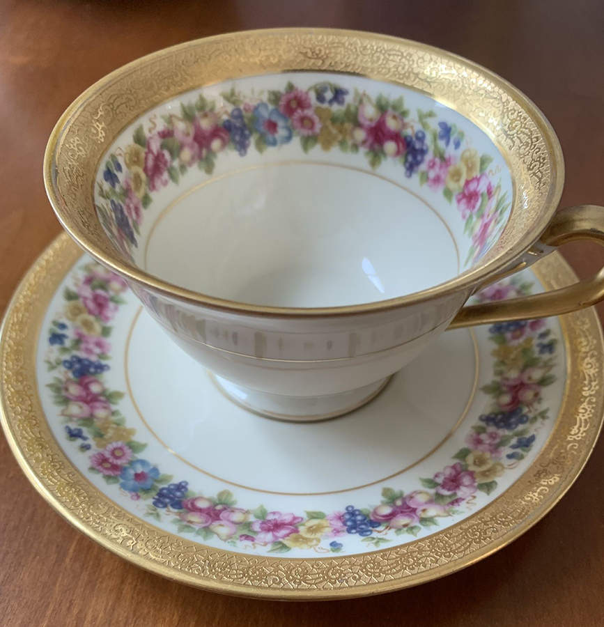 6409 Footed Cup & Saucer Set by Rosenthal - Continental-1