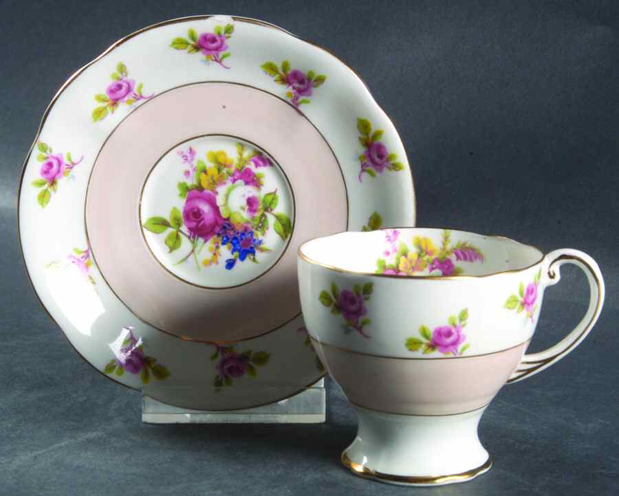 238 Footed Demitasse Cup & Saucer Set by Royal Standard-1