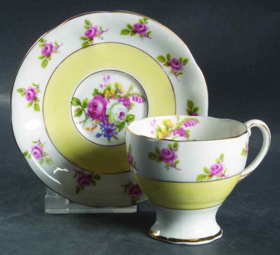 242 Footed Demitasse Cup & Saucer Set by Royal Standard-1