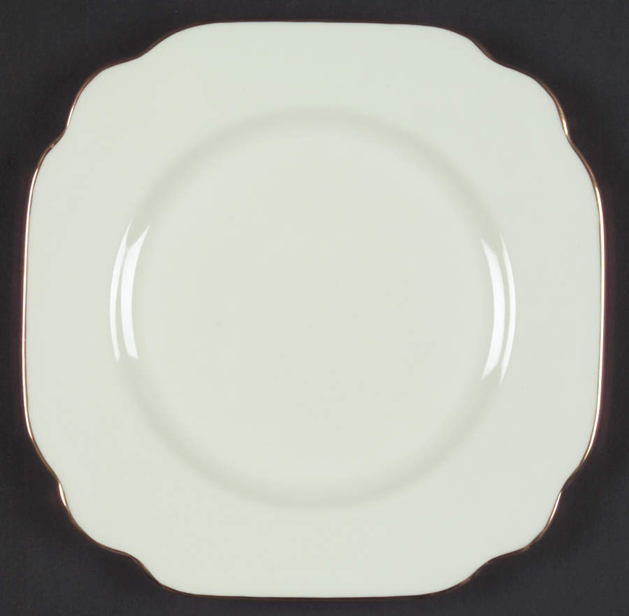 English Rose Square Salad Plate by Royal Albert-1