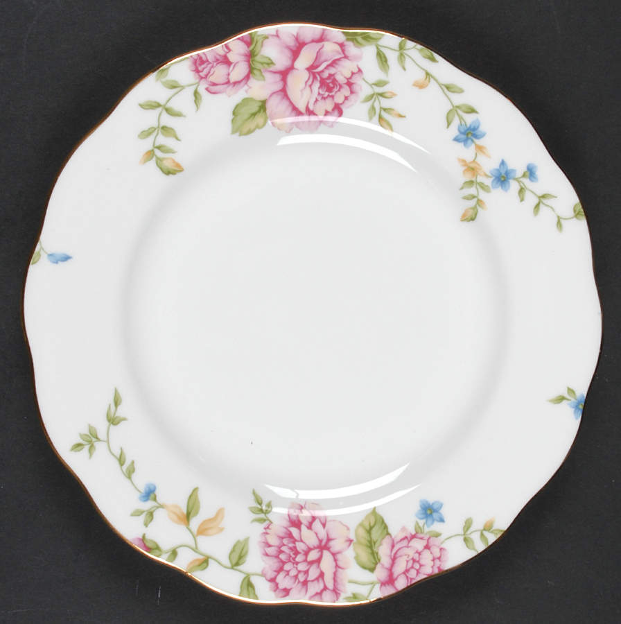 English Rose Salad Plate by Royal Albert-1