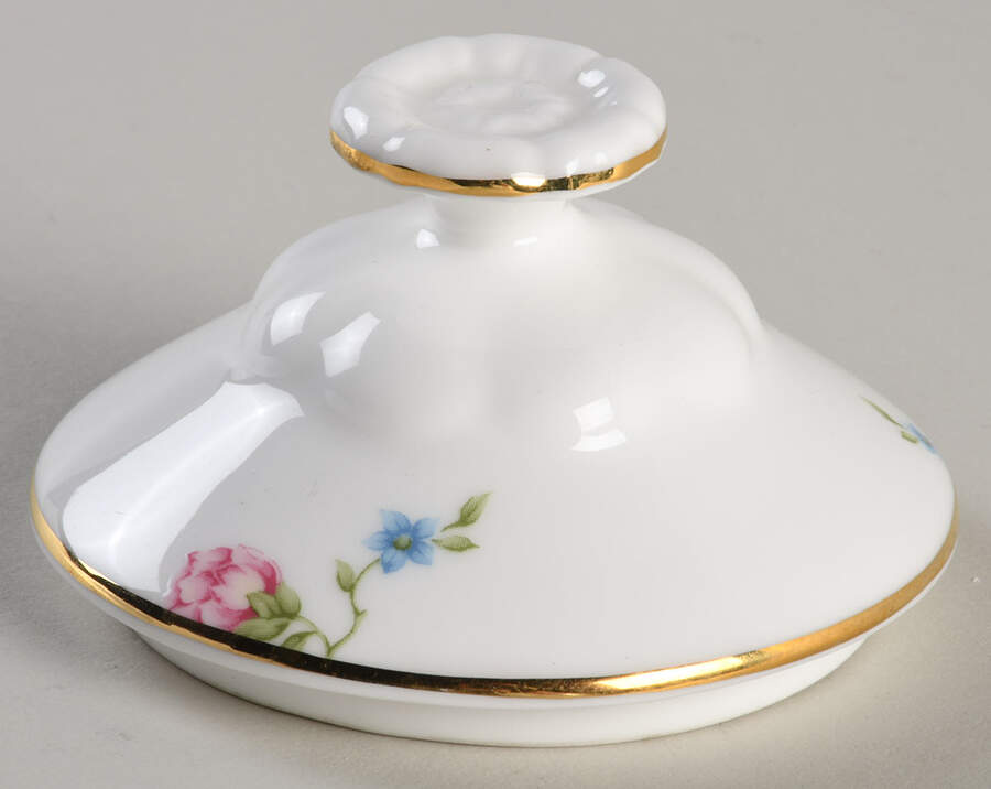 English Rose Lid for Sugar Bowl by Royal Albert-1