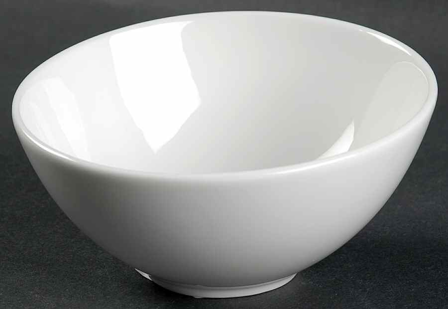Spa Lifestyle Reflection White Dip Bowl for Chip & Dip Set by Royal Doulton-1