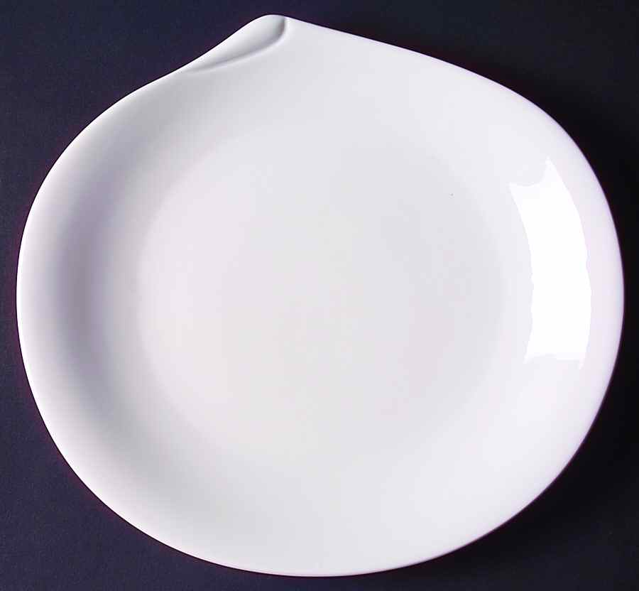 Spa Lifestyle Waterdrop White Dinner Plate by Royal Doulton-1