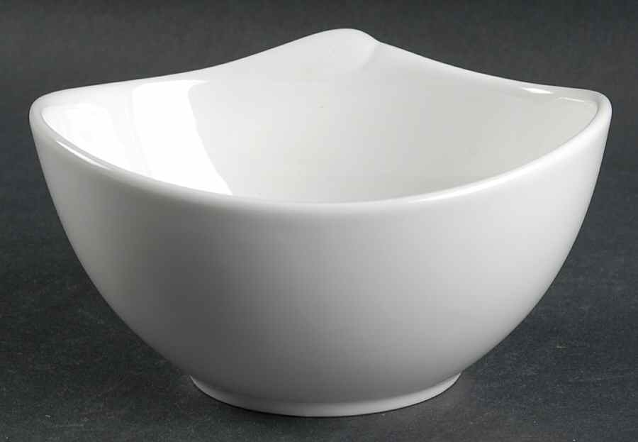 Spa Lifestyle Waterdrop White 6" All Purpose Bowl by Royal Doulton-1