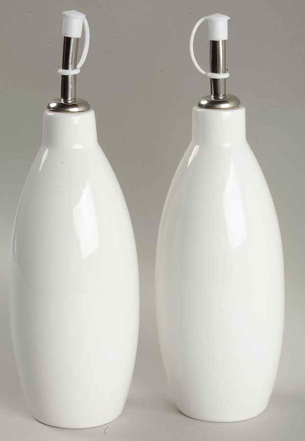 Spa Lifestyle Accessories Set of 2 Oil/Vinegar with Drizzle Spouts by Royal Doulton-1