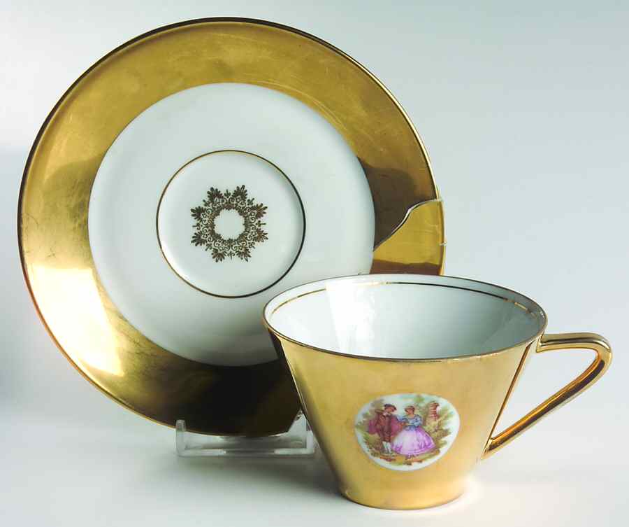 RBA24 Flat Cup & Saucer Set by Royal Bavaria-1