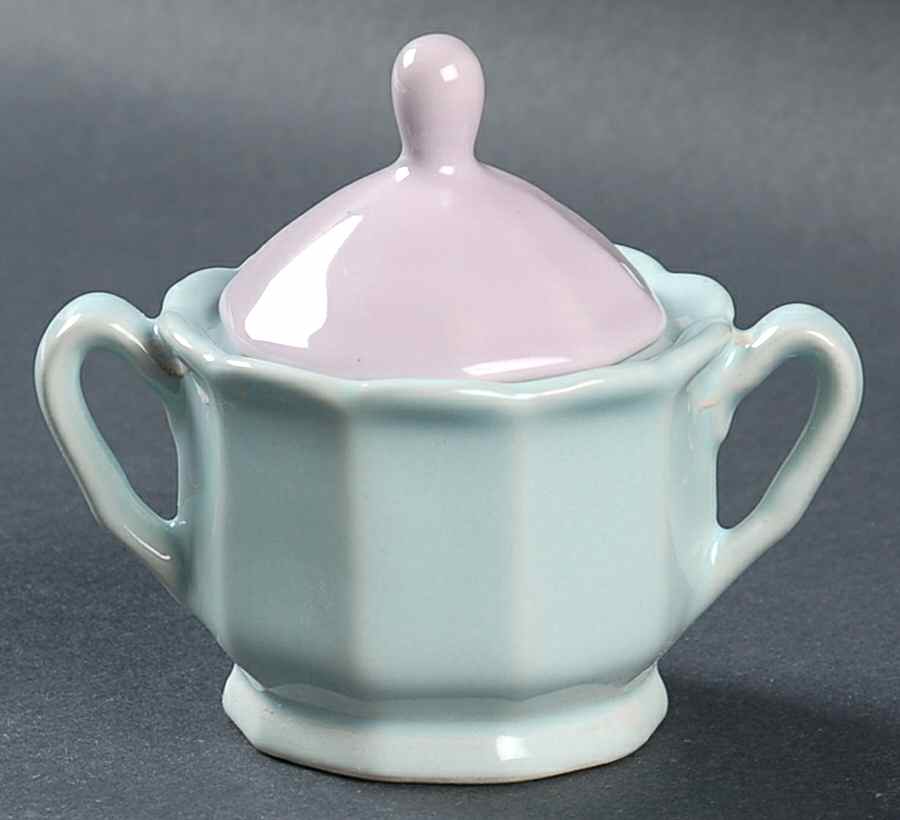 Tea for Me, Too Child's Sugar Bowl & Lid by Rosanna-1
