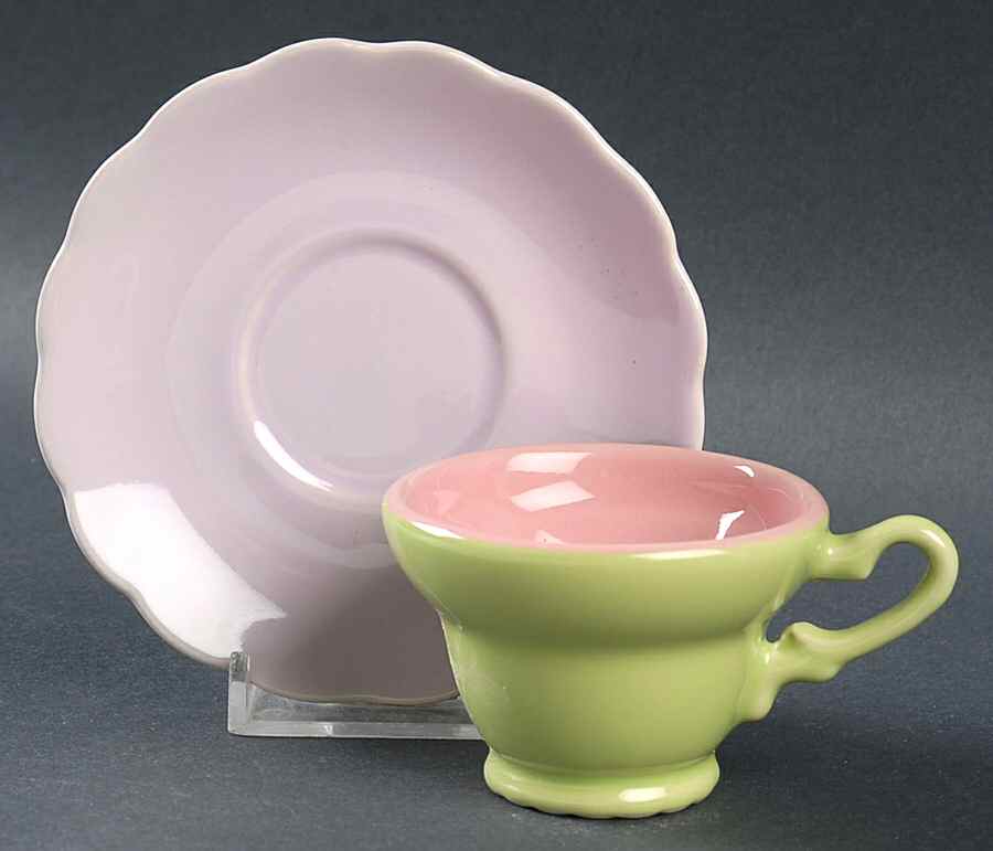 Tea for Me, Too Child's Cup & Saucer Set by Rosanna-1