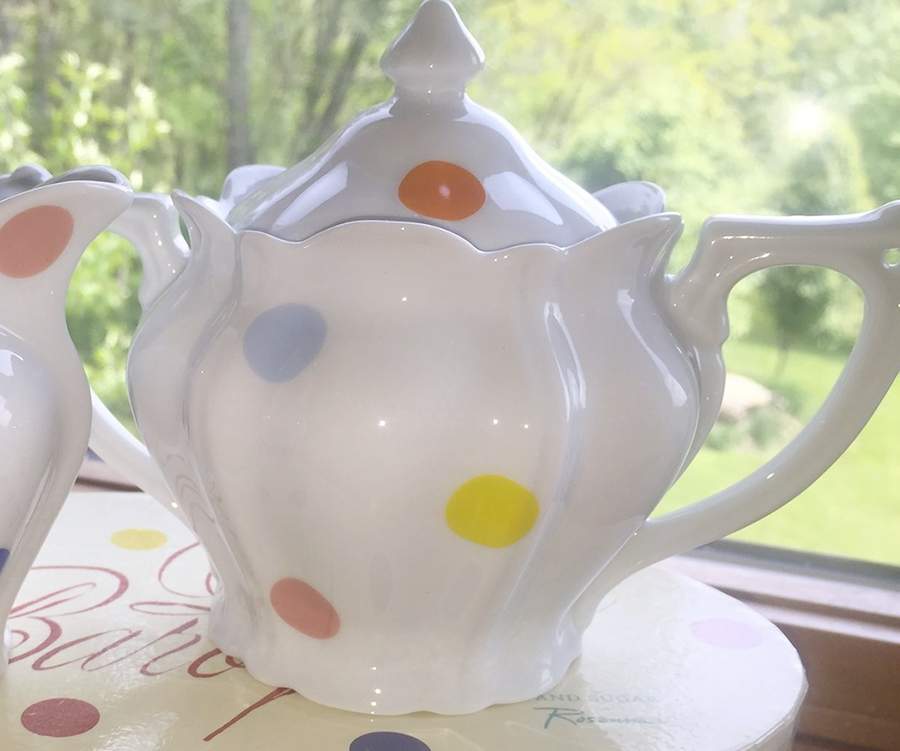 Dottie Baroque Sugar Bowl & Lid by Rosanna-1