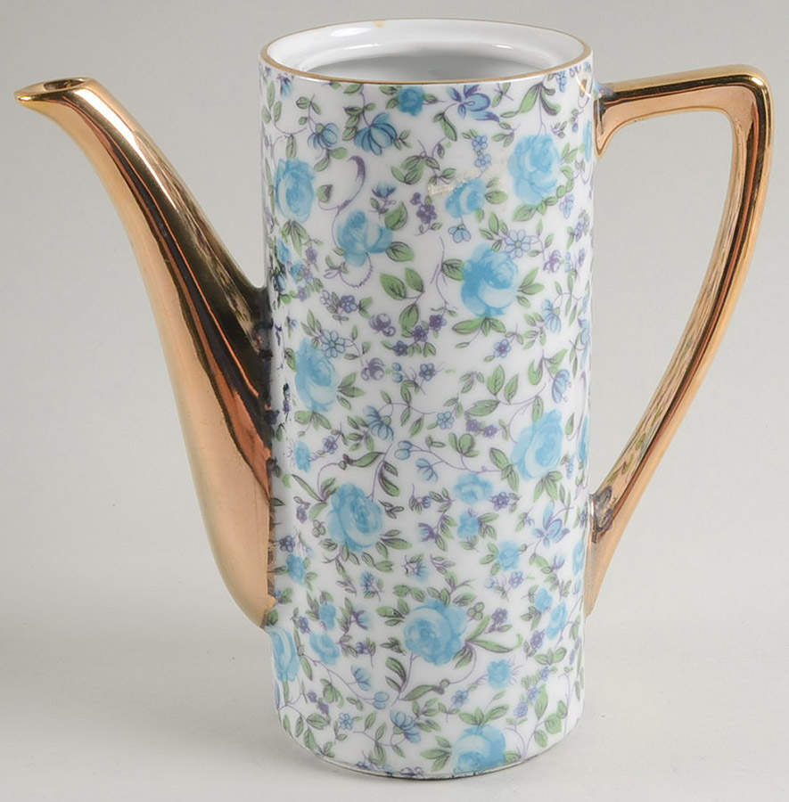 Devon Rose Teapot No Lid by Royal Crown (Japan)-1