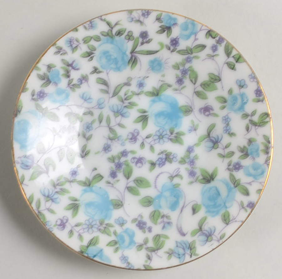 Devon Rose Saucer for Demitasse Cup by Royal Crown (Japan)-1
