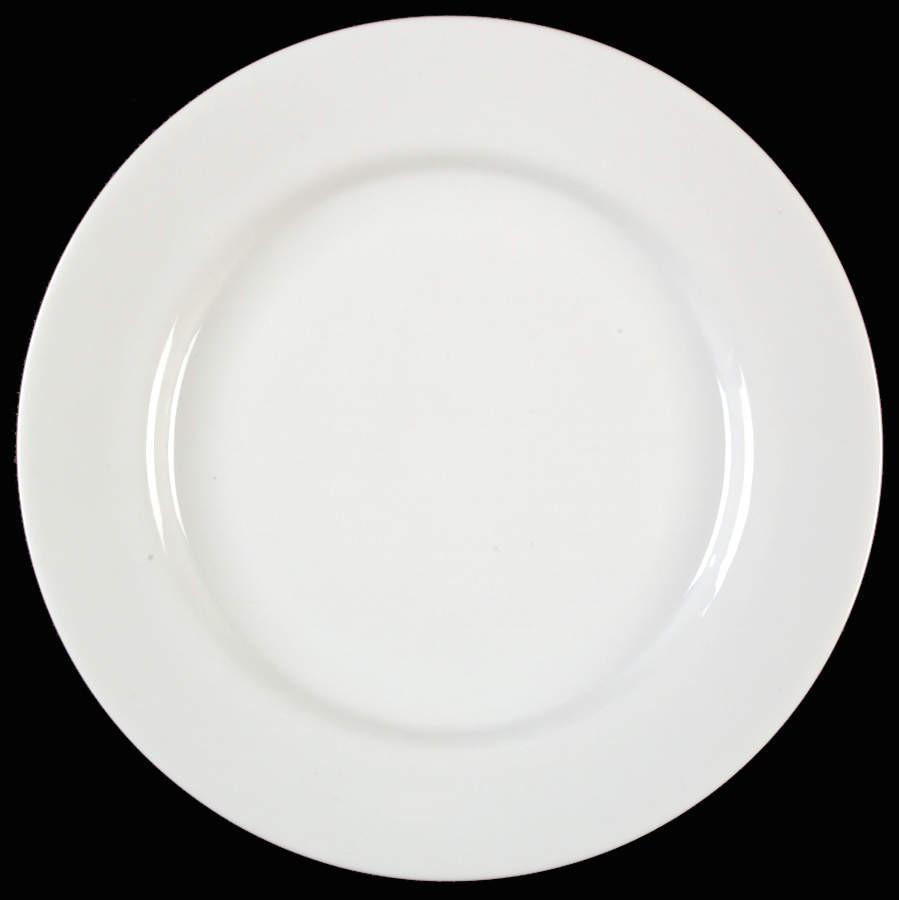 Classic White (Classic Shape) Dinner Plate by Royal Worcester-1