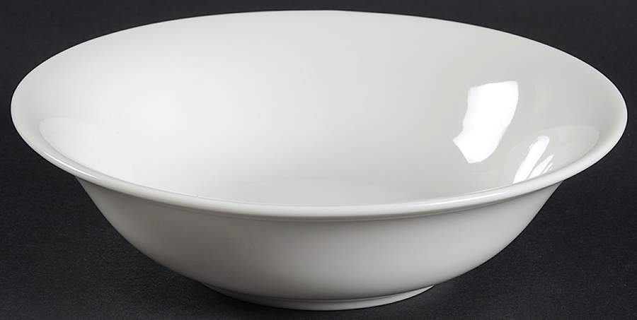 Classic White (Classic Shape) Coupe Cereal Bowl by Royal Worcester-1
