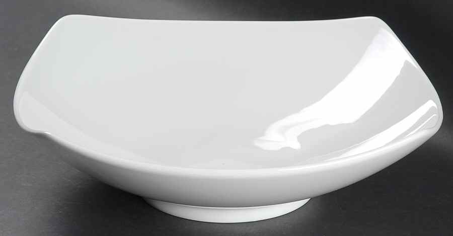 Classic White (Classic Shape) 11" Square Serving Bowl by Royal Worcester-1