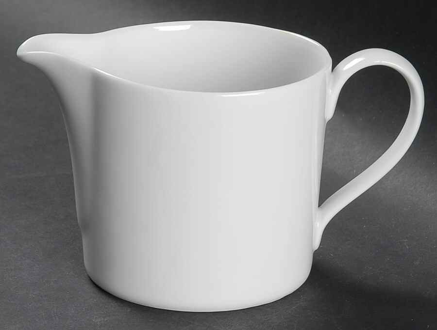 Classic White (Classic Shape) Creamer by Royal Worcester-1