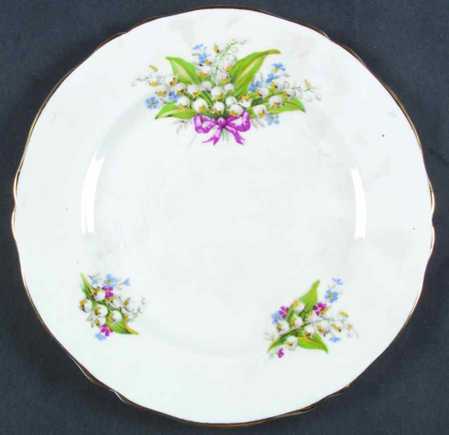 Lily of the Valley Salad Plate by Regency-1