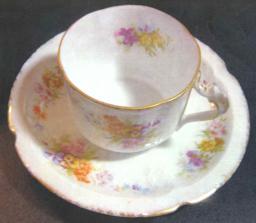 R1753 Flat Cup & Saucer Set by Rosenthal - Continental-1