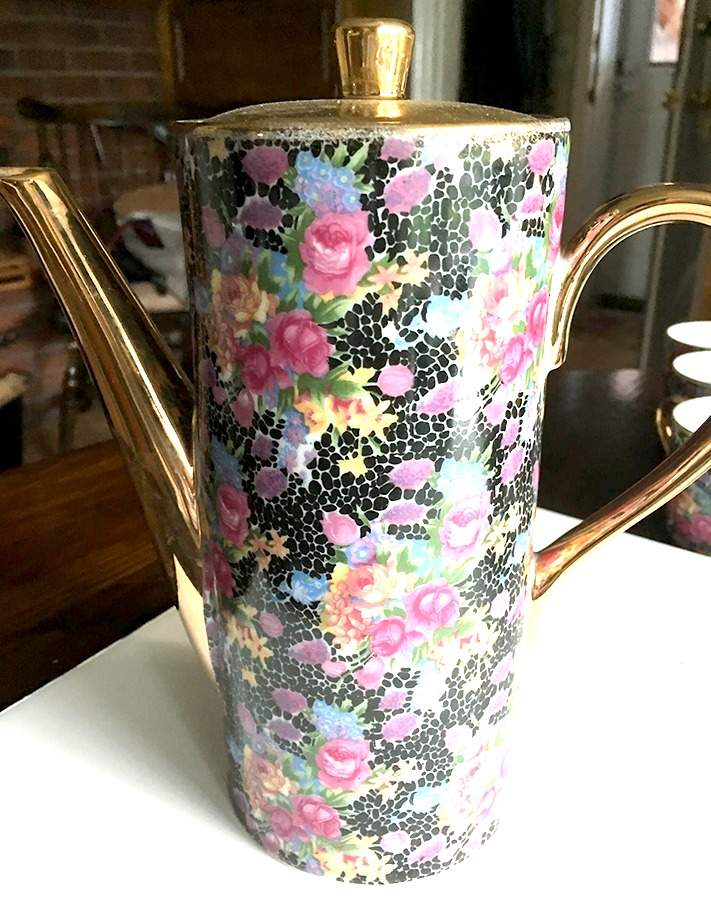 Maria Mini Coffee Pot & Lid by Royal Crown (Japan)-1