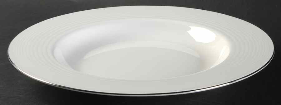 Gordon Ramsay Platinum Large Rim Soup Bowl by Royal Doulton-1