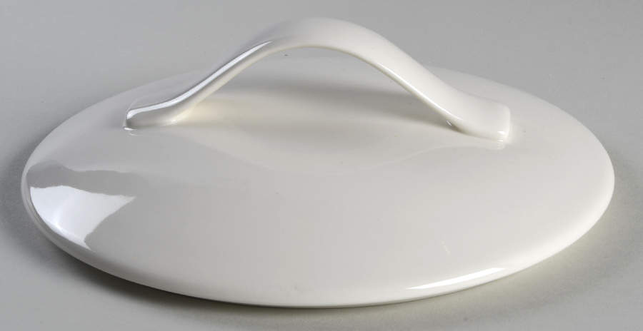 Gordon Ramsay White (Bone, No Trim) Lid for 2 Qt Round Covered Casserole by Royal Doulton-1